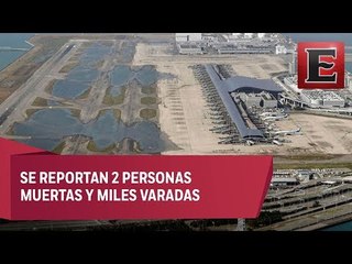 Tifón "Trami" azota a Tokio y deja miles de personas varadas