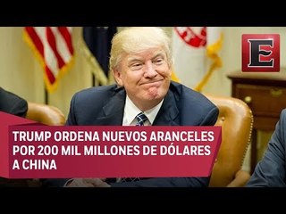 Trump ordena nuevos aranceles a China