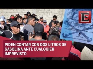 Habitantes de Tochimilco, Puebla, llaman con volantes a linchar a criminales