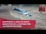 Intensas lluvias causan severas inundaciones en diversos municipios de Sinaloa