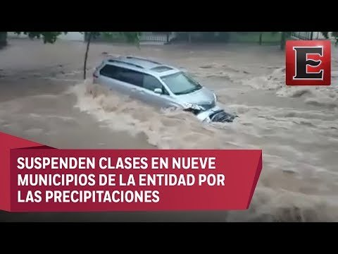 Intensas lluvias causan severas inundaciones en diversos municipios de Sinaloa