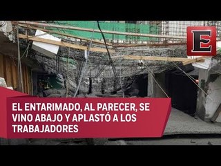 LO ÚLTIMO: Derrumbe en construcción en la Miguel Hidalgo deja un muerto