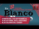 XXII festival Internacional de Piano En Blanco & Negro