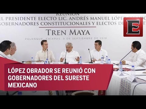 López Obrador: Tren Maya arrancará operaciones en tres o cuatro años