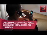 Hasta 3.7 millones de llamadas de extorsión se hacen desde cárceles mexicanas