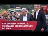 Ciudadanos deben decidir sobre el futuro del NAIM: López Obrador