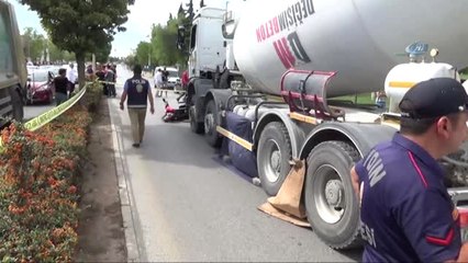 Aşure Hayrına Giden Çift Beton Mikserinin Altında Kaldı: 1 Ölü, 1 Ağır Yaralı