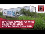 Jalisco guarda casi 160 cadáveres en camión frigorífico por falta de espacio