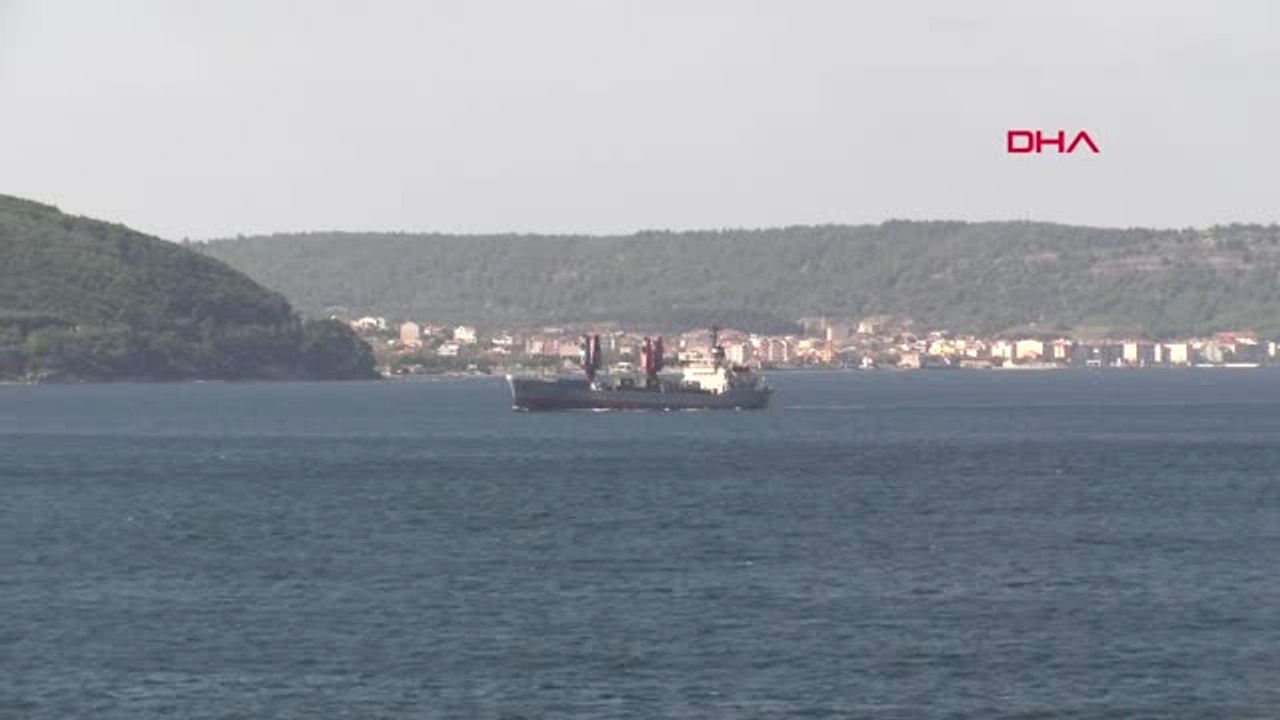 Çanakkale Boğazı'ndan Geçen Rus Askeri Kargo Gemisi Akdeniz'e Doğru Yol Aldı