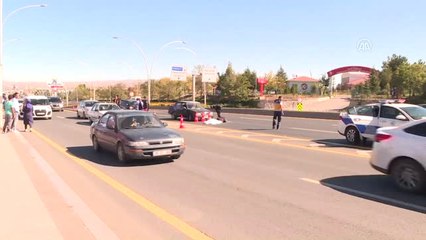 Başkentte Motosikletin Çarptığı Yaya Yaşamını Yitirdi