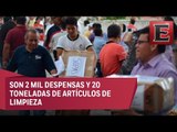 Cruz Roja envía 50 toneladas de ayuda para damnificados en Sinaloa