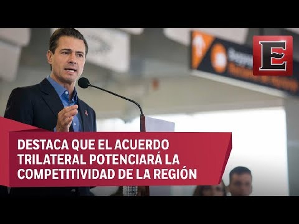 Peña Nieto anhela firmar USMCA antes de dejar la presidencia