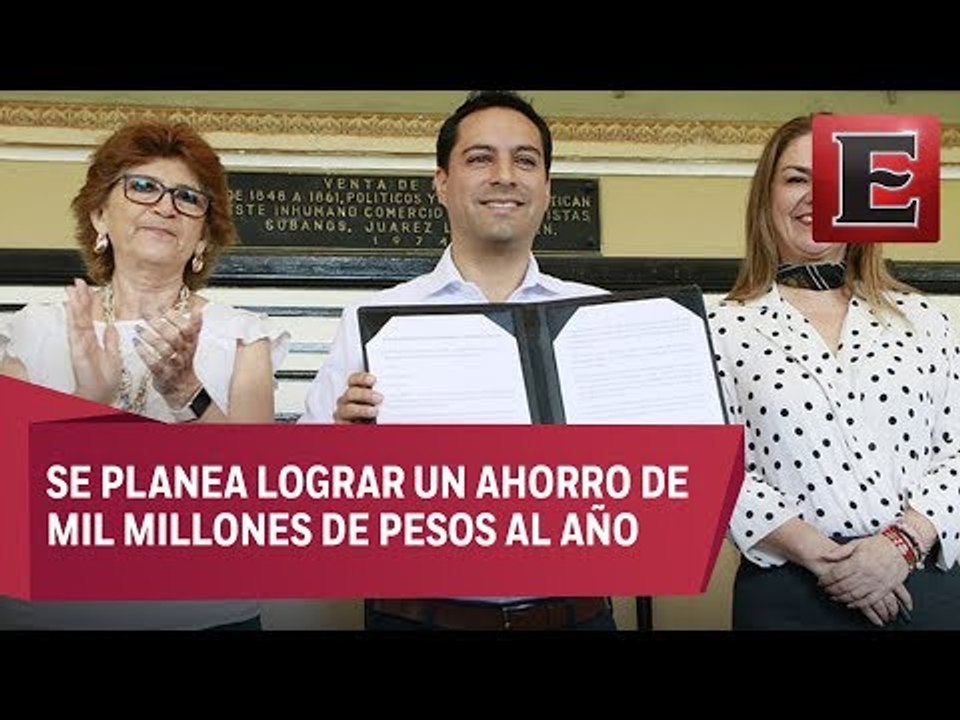 Gobierno de Yucatán elimina lujos e impulsa medidas de austeridad