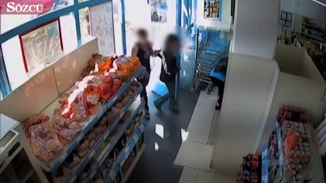 Uyuşturucu alabilmek için marketi böyle gasp ettiler