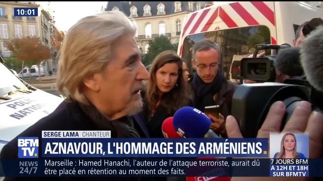 Mort de Charles Aznavour : bouleversé, Serge Lama n'a pas assisté à l'hommage national