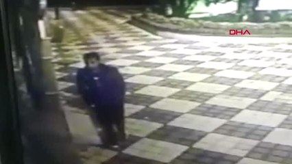 Bartın Paraları Çalma Anı Kameralara Yansıdı
