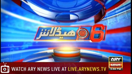 Headlines | ARYNews | 1800 | 6  October 2018