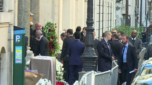 Dernier hommage à Charles Aznavour à l'église arménienne à Paris