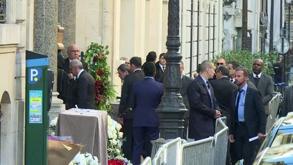Dernier hommage à Charles Aznavour à l'église arménienne à Paris