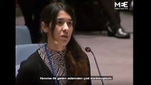 2018 Nobel Barış Ödülü'nü kazanan Iraklı Ezidi Nadia Murad, yaşadıklarını anlatıyor