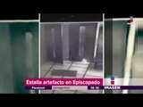 Estalla artefacto explosivo en sede de Episcopado | Noticias con Yuriria Sierra