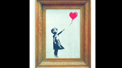 "Going, going, gone": Banksy-Bild zerschreddert sich selbst - VIDEO