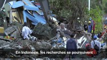 Séisme en Indonésie: les secours à la recherche de corps