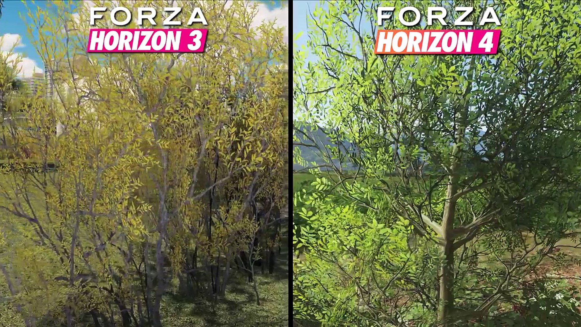 Forza Horizon 4 vs Forza Horizon 3 - Direct Comparison