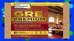 Review  Cracking the GRE Premium Edition with 6 Practice Tests, 2019 (Graduate Test Prep)