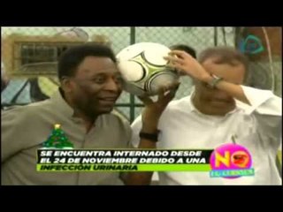 Evoluciona de buena forma el estado de salud de Pele