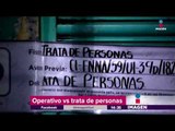 Rescatan a 40 víctimas de trata ¡en Tacubaya! | Noticias con Yuriria Sierra