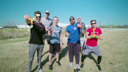 Boomerang Trick Shots - Dude Perfect