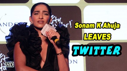 Sonam LEAVES TWITTER because ‘It's too NEGATIVE’ !
