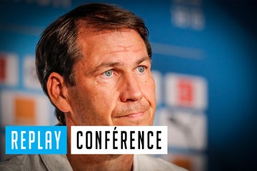 Le replay de la conférence de presse de Rudi Garcia #OMSMC