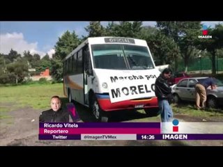 Marcha por seguridad en Morelos ya llegó a CDMX | Noticias con Yuri