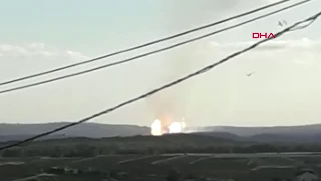 İstanbul Silivri'de Doğalgaz Patlaması 2