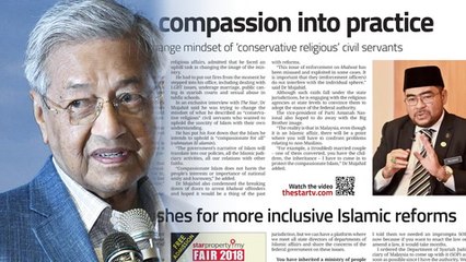 Dr M: Islam is not about chopping heads and hands