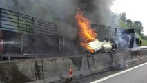 Five family members killed in accident near Menora Tunnel