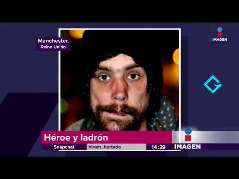 Vagabundo héroe del concierto de Ariana Grande es desmascarado | Noticias con Yuriria Sierra