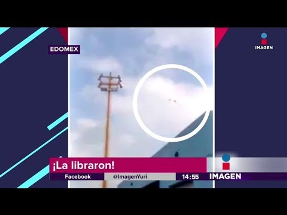 ¡La libraron! Aviones militares colisionan en Tecámac | Noticias con Yuriria Sierra