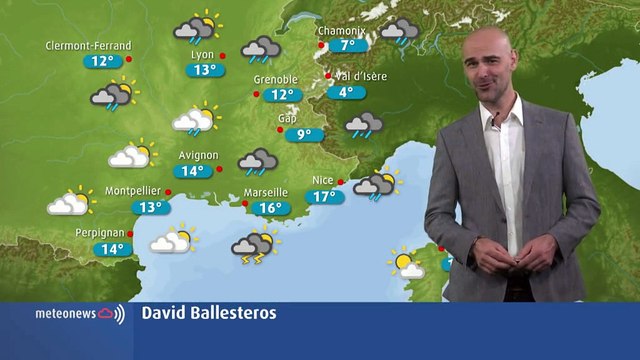 Votre météo du dimanche 7 octobre : temps maussade dans le sud-est