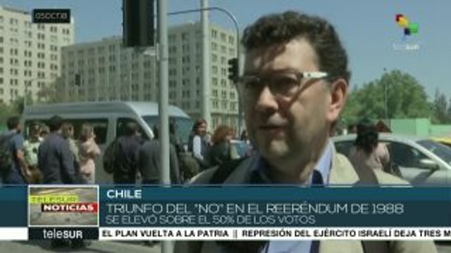 Conmemoran 30 años del fin de la dictadura de Augusto Pinochet