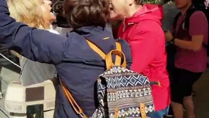 Insultos a víctimas de COVITE en el Iheslari Eguna de Tolosa