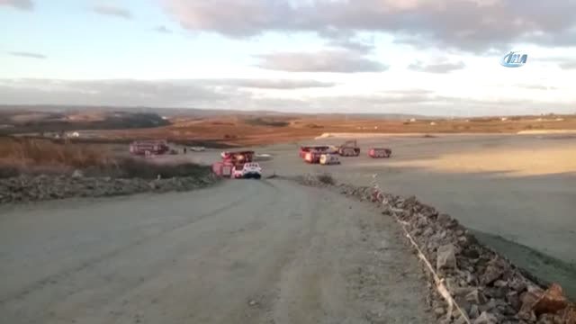 Silivri'de Doğalgaz Boru Hattında Henüz Bilinmeyen Bir Nedenle Patlama Meydana Geldi.