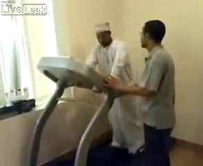 Tapis de course - il n'arrive pas à s'arrêter !