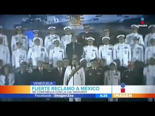 Ahora Maduro acusa de conspiración a México | Noticias con Francisco Zea