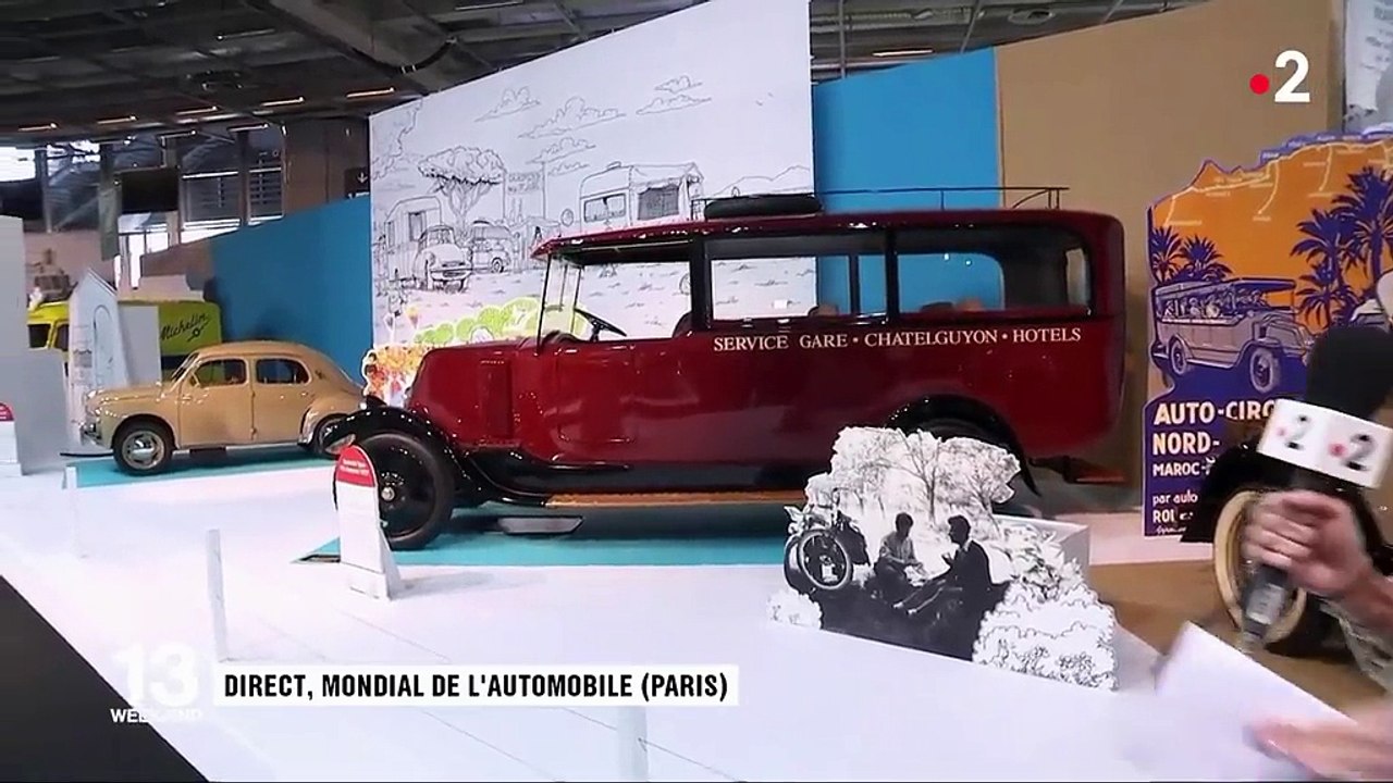 Mondial de l'auto : les passionnés du rétro sont au rendez-vous