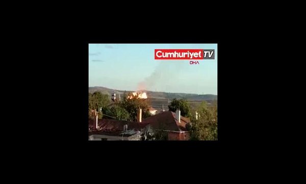 Silivri'de doğalgaz patlaması