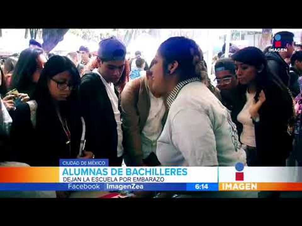 Dos mil estudiantes mexicanas dejan la escuela por embarazos | Noticias con Francisco Zea