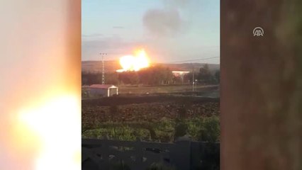 Silivri'de Doğalgaz Hattında Patlama